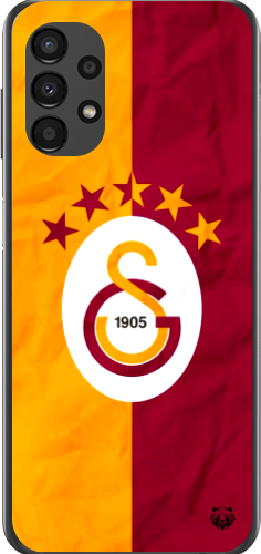 Galatasaray 5 Yıldızlı Şeffaf Telefon Kılıfı