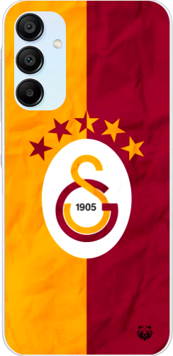 Galatasaray 5 Yıldızlı Şeffaf Telefon Kılıfı