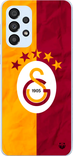 Galatasaray 5 Yıldızlı Şeffaf Telefon Kılıfı