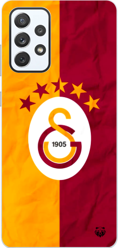 Galatasaray 5 Yıldızlı Şeffaf Telefon Kılıfı