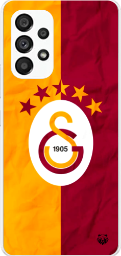 Galatasaray 5 Yıldızlı Şeffaf Telefon Kılıfı