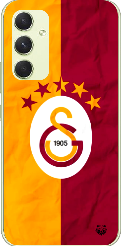 Galatasaray 5 Yıldızlı Şeffaf Telefon Kılıfı