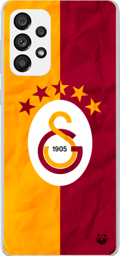 Galatasaray 5 Yıldızlı Şeffaf Telefon Kılıfı