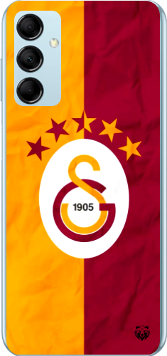 Galatasaray 5 Yıldızlı Şeffaf Telefon Kılıfı