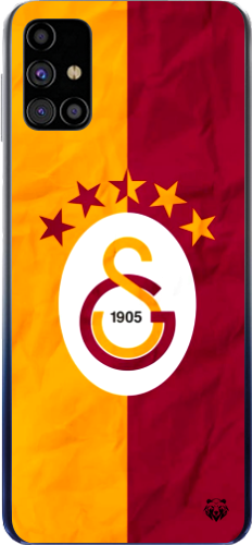 Galatasaray 5 Yıldızlı Şeffaf Telefon Kılıfı
