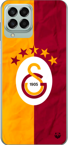 Galatasaray 5 Yıldızlı Şeffaf Telefon Kılıfı