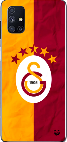 Galatasaray 5 Yıldızlı Şeffaf Telefon Kılıfı