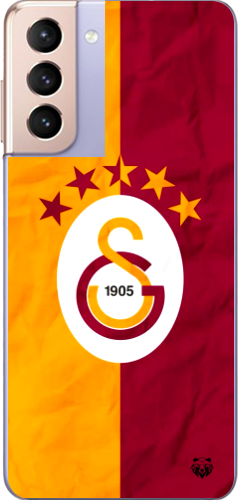 Galatasaray 5 Yıldızlı Şeffaf Telefon Kılıfı