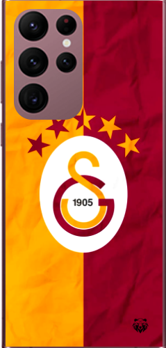 Galatasaray 5 Yıldızlı Şeffaf Telefon Kılıfı