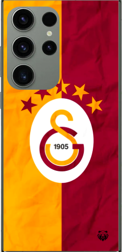 Galatasaray 5 Yıldızlı Şeffaf Telefon Kılıfı