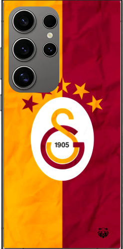 Galatasaray 5 Yıldızlı Şeffaf Telefon Kılıfı