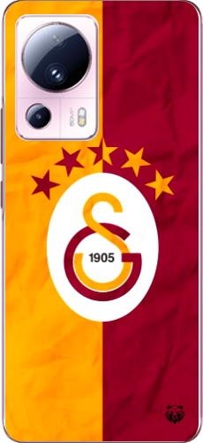 Galatasaray 5 Yıldızlı Şeffaf Telefon Kılıfı