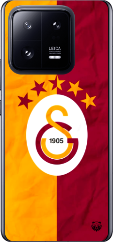 Galatasaray 5 Yıldızlı Şeffaf Telefon Kılıfı