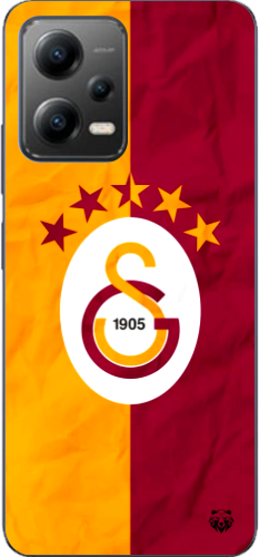 Galatasaray 5 Yıldızlı Şeffaf Telefon Kılıfı