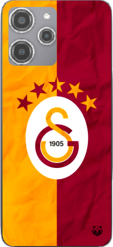 Galatasaray 5 Yıldızlı Şeffaf Telefon Kılıfı