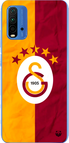 Galatasaray 5 Yıldızlı Şeffaf Telefon Kılıfı