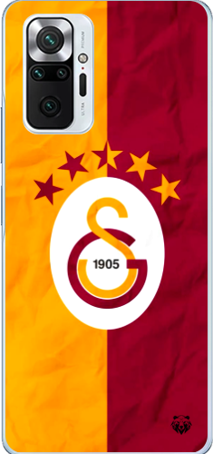 Galatasaray 5 Yıldızlı Şeffaf Telefon Kılıfı