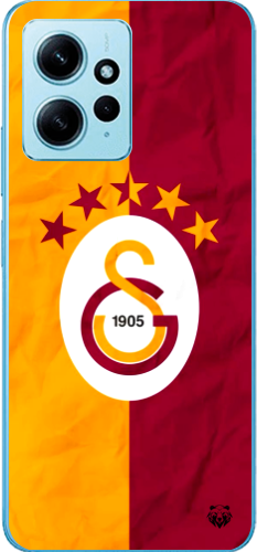 Galatasaray 5 Yıldızlı Şeffaf Telefon Kılıfı
