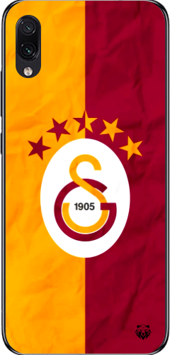 Galatasaray 5 Yıldızlı Şeffaf Telefon Kılıfı