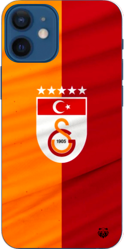 Galatasaray 5 Yıldızlı Türk Bayraklı Şeffaf Telefon Kılıfı