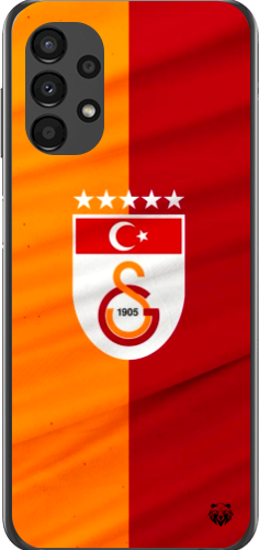 Galatasaray 5 Yıldızlı Türk Bayraklı Şeffaf Telefon Kılıfı