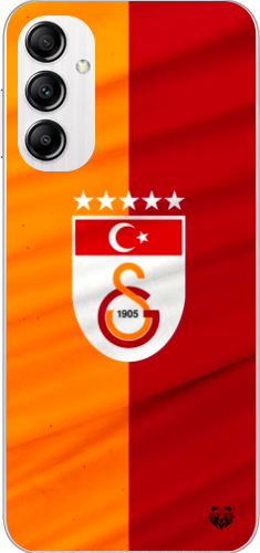 Galatasaray 5 Yıldızlı Türk Bayraklı Şeffaf Telefon Kılıfı