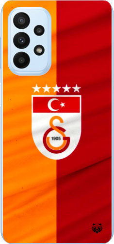 Galatasaray 5 Yıldızlı Türk Bayraklı Şeffaf Telefon Kılıfı