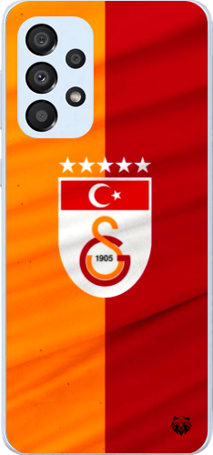 Galatasaray 5 Yıldızlı Türk Bayraklı Şeffaf Telefon Kılıfı