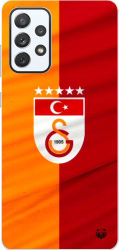 Galatasaray 5 Yıldızlı Türk Bayraklı Şeffaf Telefon Kılıfı