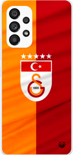 Galatasaray 5 Yıldızlı Türk Bayraklı Şeffaf Telefon Kılıfı