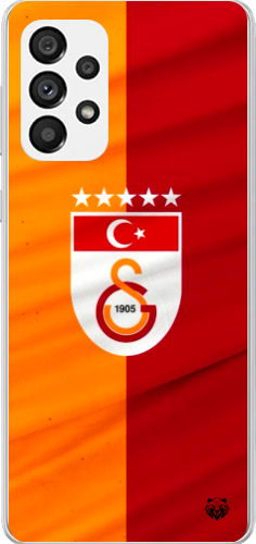 Galatasaray 5 Yıldızlı Türk Bayraklı Şeffaf Telefon Kılıfı