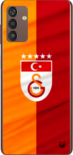 Galatasaray 5 Yıldızlı Türk Bayraklı Şeffaf Telefon Kılıfı