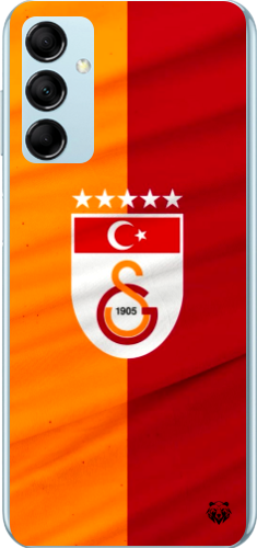 Galatasaray 5 Yıldızlı Türk Bayraklı Şeffaf Telefon Kılıfı