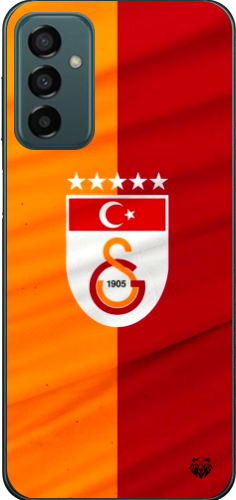 Galatasaray 5 Yıldızlı Türk Bayraklı Şeffaf Telefon Kılıfı