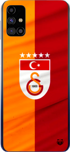 Galatasaray 5 Yıldızlı Türk Bayraklı Şeffaf Telefon Kılıfı