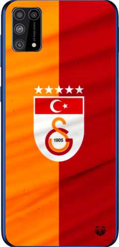 Galatasaray 5 Yıldızlı Türk Bayraklı Şeffaf Telefon Kılıfı