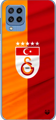 Galatasaray 5 Yıldızlı Türk Bayraklı Şeffaf Telefon Kılıfı