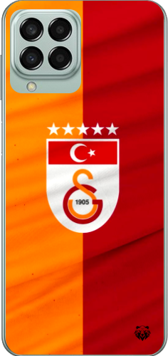 Galatasaray 5 Yıldızlı Türk Bayraklı Şeffaf Telefon Kılıfı