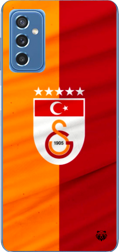 Galatasaray 5 Yıldızlı Türk Bayraklı Şeffaf Telefon Kılıfı