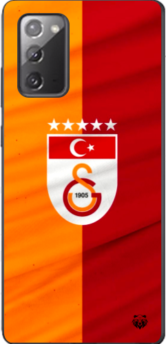 Galatasaray 5 Yıldızlı Türk Bayraklı Şeffaf Telefon Kılıfı
