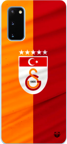 Galatasaray 5 Yıldızlı Türk Bayraklı Şeffaf Telefon Kılıfı