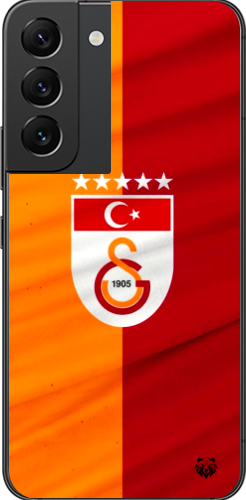 Galatasaray 5 Yıldızlı Türk Bayraklı Şeffaf Telefon Kılıfı