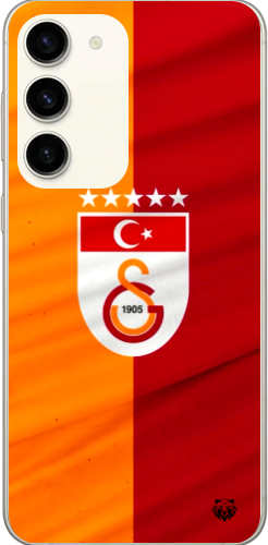 Galatasaray 5 Yıldızlı Türk Bayraklı Şeffaf Telefon Kılıfı