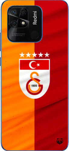 Galatasaray 5 Yıldızlı Türk Bayraklı Şeffaf Telefon Kılıfı