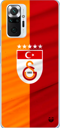 Galatasaray 5 Yıldızlı Türk Bayraklı Şeffaf Telefon Kılıfı