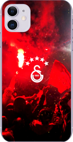 Galatasaray Tutkulu Taraftar Şeffaf Telefon Kılıfı