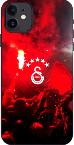 Galatasaray Tutkulu Taraftar Şeffaf Telefon Kılıfı