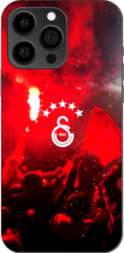 Galatasaray Tutkulu Taraftar Şeffaf Telefon Kılıfı