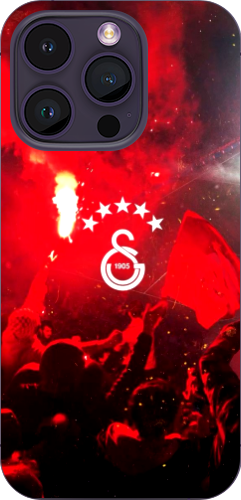 Galatasaray Tutkulu Taraftar Şeffaf Telefon Kılıfı