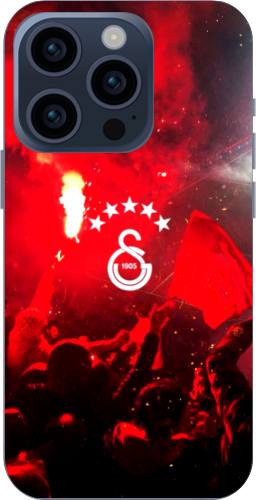 Galatasaray Tutkulu Taraftar Şeffaf Telefon Kılıfı